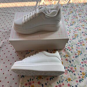 Alexander Mcqueen Oversized Sneakers (White)